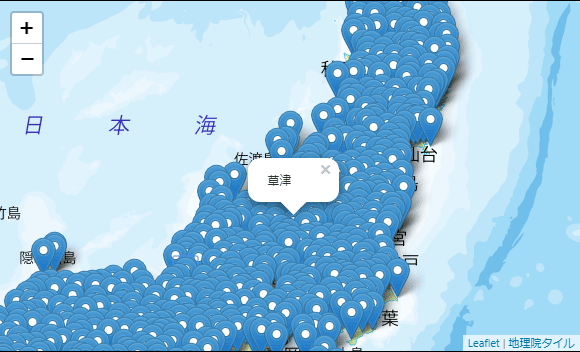 【Leaflet Map】勝手にショートコードリファレンス